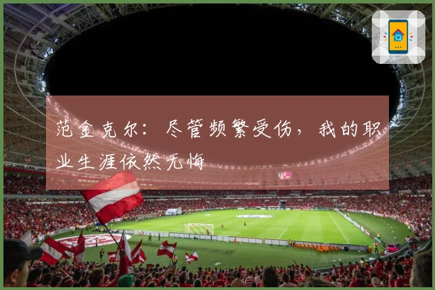 范金克尔：尽管频繁受伤，我的职业生涯依然无悔